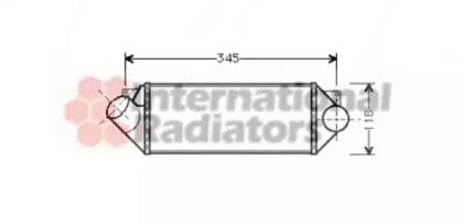 Van Wezel 37004235 Радіатор інтеркулера