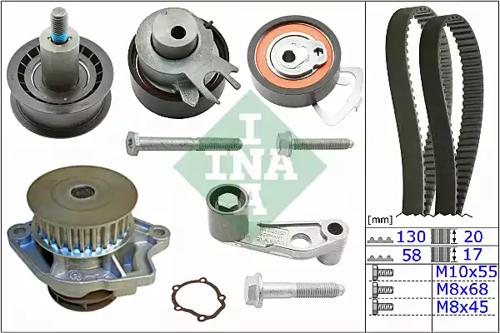 Ina 530 0360 30 Kit water pump repai Ina 530 0360 30 Kit water pump repai
