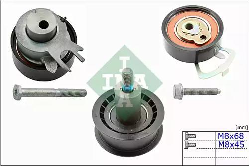Ina 530 0538 09 Ремінь ГРМ комплект Ina 530 0538 09 Ремінь ГРМ комплект
