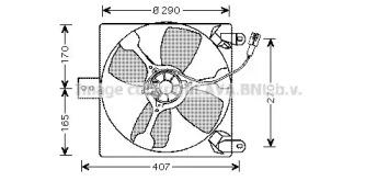Prasco SZ7501 Fan and motor assy