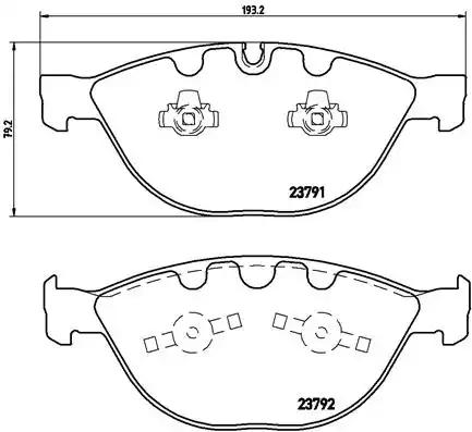 Brembo P 06 047 Brake pads Brembo P 06 047 Brake pads