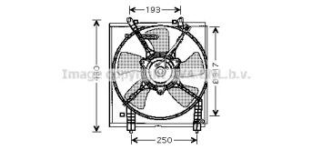 Prasco MT7518 Fan and motor assy Prasco MT7518 Fan and motor assy