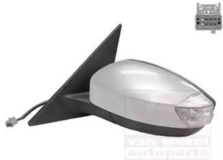 Van Wezel 1887807 Outer mirror assy
