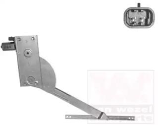 Van Wezel 1898262 Regulator assy door window Van Wezel 1898262 Regulator assy door window