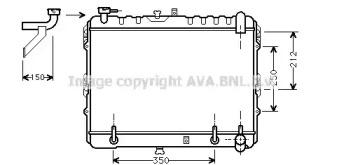 Prasco MZ2099 Радіатор Prasco MZ2099 Радіатор