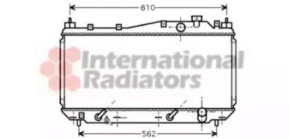 Van Wezel 25002114 Радіатор Van Wezel 25002114 Радіатор