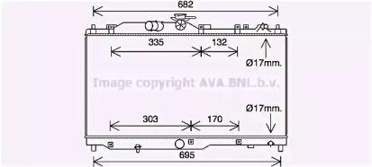 Prasco MZ2285 Радіатор