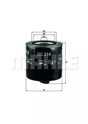 Mahle Original OC214 Oil filter Mahle Original OC214 Oil filter