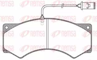 Kawe JCA277.41 Brake pads