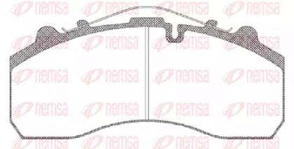 Kawe JCA637.00 Brake pads