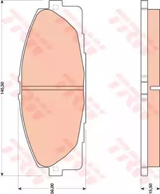 TRW GDB3485 Колодки тормозные TRW GDB3485 Колодки тормозные