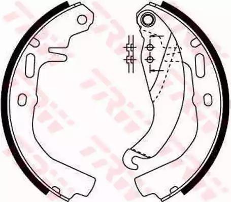 TRW GS6186 Brake pads