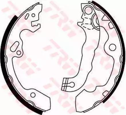 TRW GS8636 Колодки гальмівні TRW GS8636 Колодки гальмівні