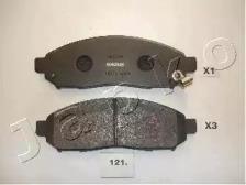 Japko 50121 Brake pads