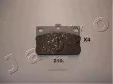 Japko 50210 Brake pads Japko 50210 Brake pads