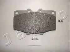 Japko 50236P Brake pads