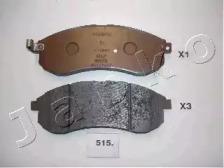 Japko 50515 Brake pads Japko 50515 Brake pads