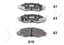 Japko 50818 Brake pads Japko 50818 Brake pads