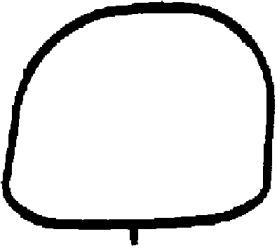 Corteco 026093H Gasket graphite Corteco 026093H Gasket graphite