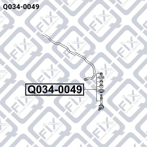 Q-FIX Q034-0049 Link stabilizer Q-FIX Q034-0049 Link stabilizer