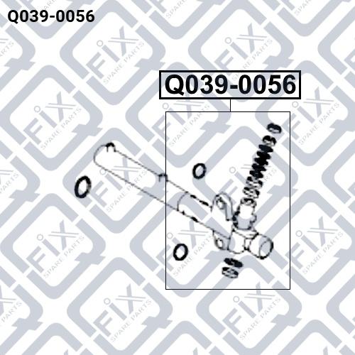Q-FIX Q039-0056 Ремкомплект системи рульов управління Q-FIX Q039-0056 Ремкомплект системи рульов управління