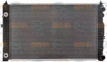 Hella 8MK 376 716-621 Радиатор охлаждения двигателя
