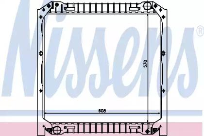 Nissens 62344 Радіатор Nissens 62344 Радіатор