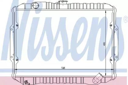 Nissens 62856 Радіатор Nissens 62856 Радіатор