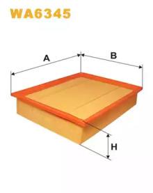 Wix Filters WA6345 Air filter Wix Filters WA6345 Air filter