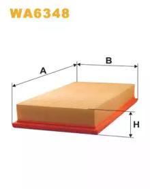 Wix Filters WA6348 Фільтр повітряний Wix Filters WA6348 Фільтр повітряний