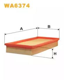 Wix Filters WA6374 Фільтр повітряний Wix Filters WA6374 Фільтр повітряний