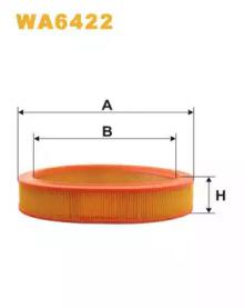 Wix Filters WA6422 Фільтр повітряний