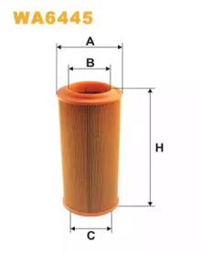 Wix Filters WA6445 Фільтр повітряний Wix Filters WA6445 Фільтр повітряний