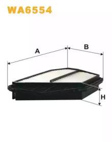 Wix Filters WA6554 Air filter Wix Filters WA6554 Air filter