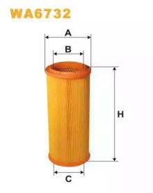 Wix Filters WA6732 Фільтр повітряний Wix Filters WA6732 Фільтр повітряний