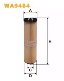 Wix Filters WA9484 Фільтр повітряний Wix Filters WA9484 Фільтр повітряний