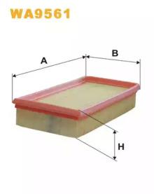 Wix Filters WA9561 Фільтр повітряний Wix Filters WA9561 Фільтр повітряний