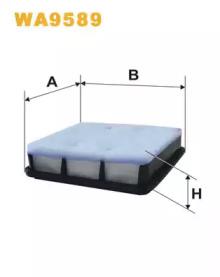 Wix Filters WA9589 Фільтр повітряний