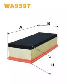 Wix Filters WA9597 Фильтр воздушный