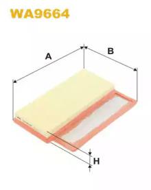 Wix Filters WA9664 Air filter Wix Filters WA9664 Air filter