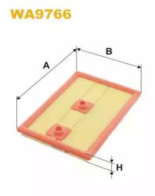 Wix Filters WA9766 Фільтр повітряний Wix Filters WA9766 Фільтр повітряний