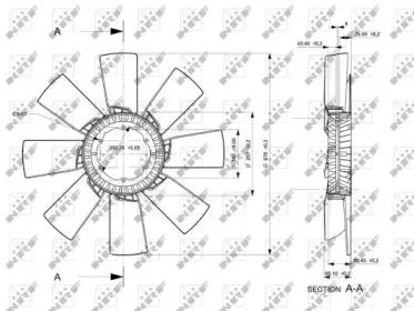 NRF 49856 Крильчатка