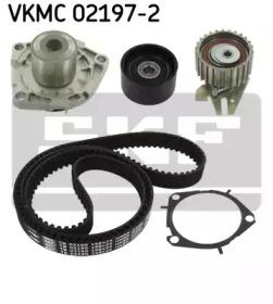 SKF VKMC 02197-2 Комплект ременя ГРМ з водяним насосом і роликами SKF VKMC 02197-2 Комплект ременя ГРМ з водяним насосом і роликами