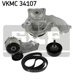 SKF VKMC 34107 Zestaw paska micro-v pompa