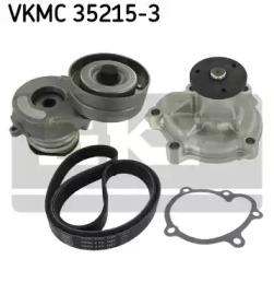 SKF VKMC 35215-3 Zestaw paska micro-v pompa SKF VKMC 35215-3 Zestaw paska micro-v pompa