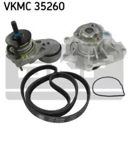 SKF VKMC 35260 Zestaw paska micro-v pompa SKF VKMC 35260 Zestaw paska micro-v pompa