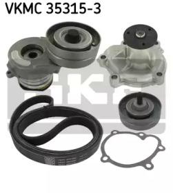 SKF VKMC 35315-3 Zestaw paska micro-v pompa SKF VKMC 35315-3 Zestaw paska micro-v pompa
