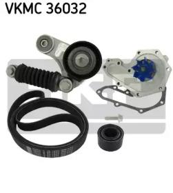 SKF VKMC 36032 Zestaw paska micro-v pompa SKF VKMC 36032 Zestaw paska micro-v pompa