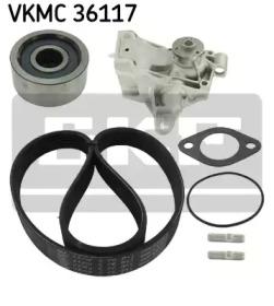 SKF VKMC 36117 Zestaw paska micro-v pompa