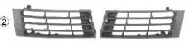 Van Wezel 0324592 Решетка бампера Van Wezel 0324592 Решетка бампера